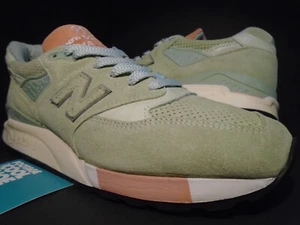 NEW BALANCE 998 M998TNY CONCEPTS CNCPTS TANNERY MINT GREEN WHITE BLACK PINK 9.5 - Picture 1 of 16