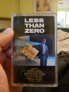 Less Than Zero Soundtrack Cassette 1987 L.L. Cool J Danzig Roy Orbison - Picture 1 of 4