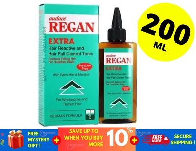 Tónico Audace Regan Extra Hair Reactive y Control de Caídas 200 ml Foto 1 de 4