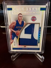 2016 National Treasures Colossal Materials Prime #09/25 Henry Ellenson #35 RC