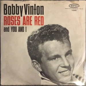 Bobby Vinton "Roses Are Red" Picture Sleeve Only Epic 9509  - Picture 1 of 4