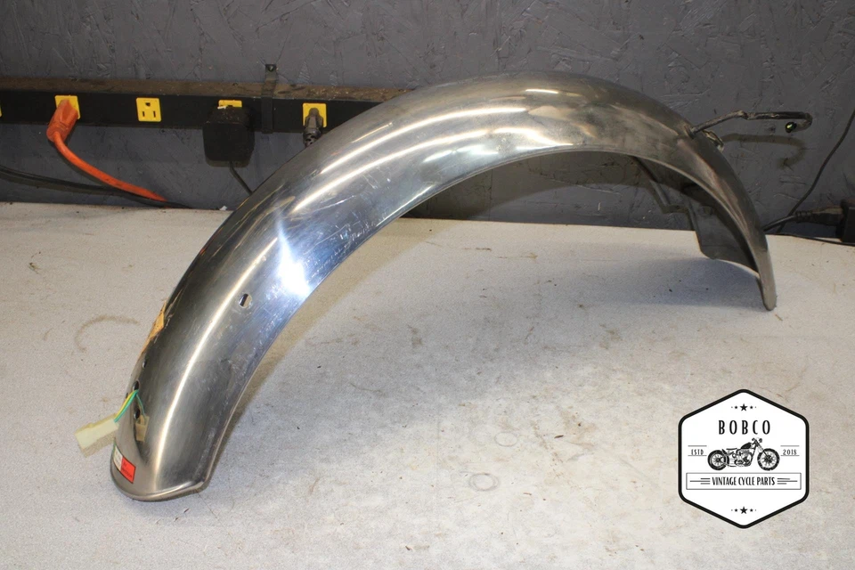 1973 Harley-Davidson SS Sprint 350 REAR BACK WHEEL FENDER Aermacchi SS350 9358UI - Image 1 of 4