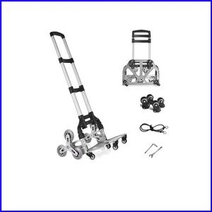 Carrello scalabile resistente a 10 ruote - leggero e compatto per un facile trasporto - Foto 1 di 10