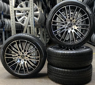 4 Orig Mercedes-Benz Winterräder 225/45 R18 95V M+S C-Klasse W206 S206 RDK 21 - Bild 1 von 4
