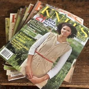 Interweave Knits Magazine Lot 11 Issues (2004–2010) Back Issues Knitting Pattern - Bild 1 von 12