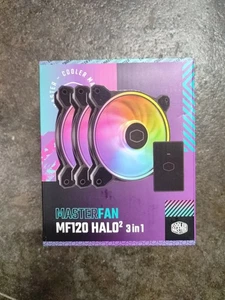 Cooler Master MasterFan MF120 Halo² 3in1 PC Case|Liquid Cooler|Air Cooler Fan, D - Picture 1 of 3