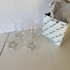 Vintage Never Used In Box Set Of 4 Princess House Irish Coffee Fine Mugs - Picture 1 of 8