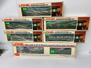 LIONEL 6-8702 SÜDHALBMOND DAMPFMASCHINE MIT 5 PERSONENWAGEN ! GETESTET! VIDEO! - Bild 1 von 24