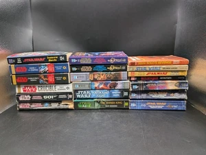 Lot of 19 STAR WARS Various Paperback Books New Hope Return Empire - Picture 1 of 4