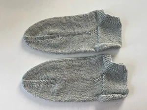 Selbstgestrickte,handgestrickte Socken , Sneaker Gr. 41, 4 Fach Wolle . - Bild 1 von 1