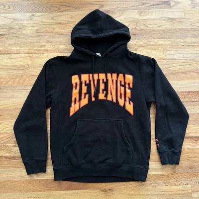 Sudadera con Capucha Drake Revenge Summer Sixteen Tour Talla Pequeña (2016) Negra Doble Cara Foto 1 de 4
