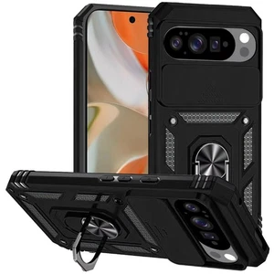 Für Google Pixel 10 Pro XL Hülle Stoßfest RingStand Lens Cover + Hartglas - Bild 1 von 9