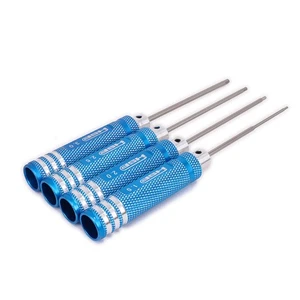 Juego de herramientas para destornilladores hexagonales Allen de 4 piezas 1,5 mm 2 mm 2,5 mm 3 mm - Imagen 1 de 4