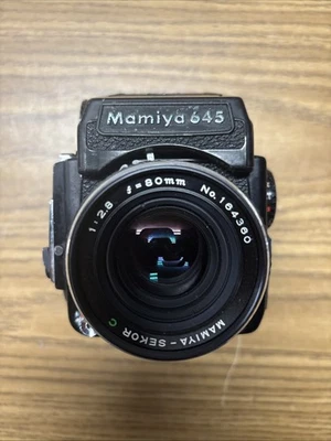 Cámara Mamiyua 645 1000S Medium Fomrat con lente de 80 mm Foto 1 de 4