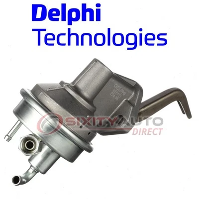 Delphi Mechanical Fuel Pump for 1967 Pontiac Firebird 5.3L 6.6L V8 Air ib Foto 1 de 4