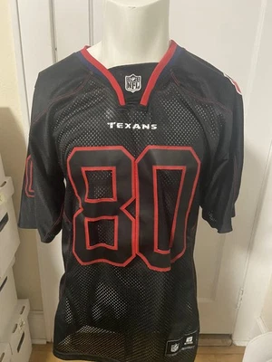 Camiseta masculina NFL Team Apparel Houston Texans Andre A. Johnson P pequena 2010 nº 80 - Imagem 1 de 4