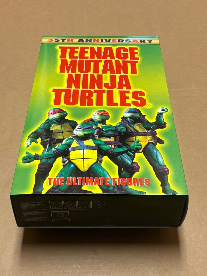 Neca TMNT 35th Anniversary 1990 Movie 5 Pack Spirit Splinter Out
