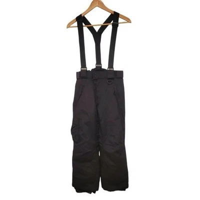 Pantalones cargo Sport Essentials Snow Babero niños talla 14 negros correas extraíbles Foto 1 de 4