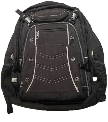 Mochila Yorepek azul y negra ver nota Foto 1 de 4