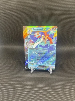 🔥 QUAQUAVAL EX MAJOR MISCUT ERROR CARD FACTORY MISPRINT RARE 🔥 - Image 1 of 2