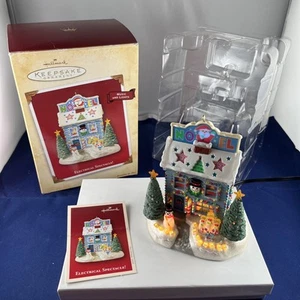2004 Hallmark Keepsake Ornament Electrical Spectacle Music & Lights Magic Works - Picture 1 of 8