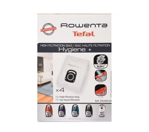 SACCHETTI ASPIRAPOLVERE ORIGINALI ROWENTA HYGIENE+ 4 Pz (RO66455-41/RO6383)  - Imagen 1 de 2