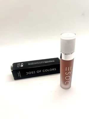 Dose Of Colors Liquid Matte Lipstick NUDE MOOD 0.16 oz Full Size New In Box RARE - Image 1 of 2
