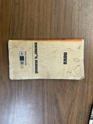 Chevrolet Nova 1978 manual del propietario original Foto 1 de 4