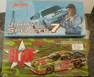 die cast 1/24 '03Jimmy spencer #7 sirius '97 Kenny Irwin #27 GI Joe thunderbird - Picture 1 of 8