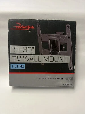 Rocketfish Tilting 19-39" TV Wall Mount. New/open Box. All Items accounted for. - Image 1 of 4