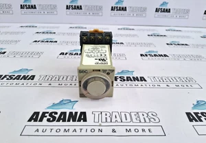 Omron h3ja-8c timer with base 0 to 60 sec - Picture 1 of 7