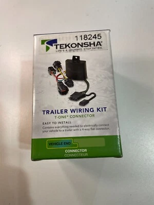 Tekonsha 118245 trailer tow plug in wiring harness fits 01/02 Toyota/Lexus SUV - Изображение 1 из 4