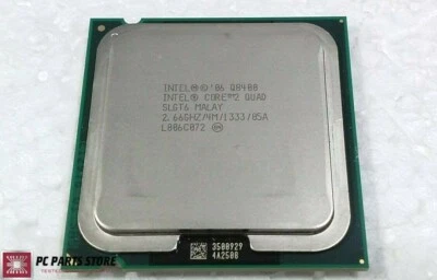 Intel Core 2 Quad Q8400 2.66GHz Quad-Core 4MB LGA 775 SLGT6 CPU Processor 95W - Image 1 of 4