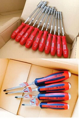 Vessel 14 product set Socket nut driver 4100 Megadora 930 JIS Screwdriver Japan - Image 1 of 4