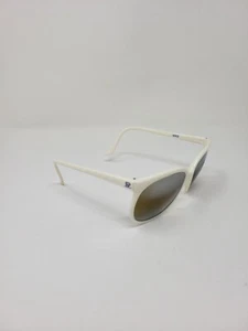 Vintage Vuarnet White Sunglass Frame-Only Pouilloux France 4002 Cat Eye - Picture 1 of 10