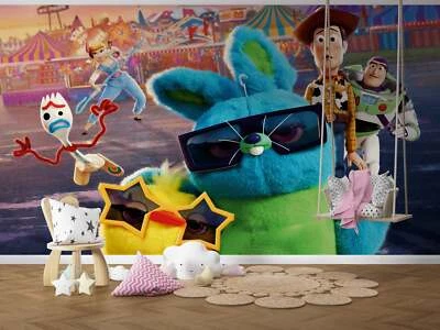 Toy Story Self-Adhesive Wallpaper Mural Home Wall Art Decor WP68 - Image 1 of 3