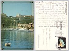 c24222 Palais Princier   Monaco  postcard 1982 stamp
