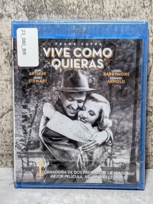 You Can't Take It with You - Vive Como Quieras Blu-ray ESP ENG FR ITA NEW - Image 1 of 2