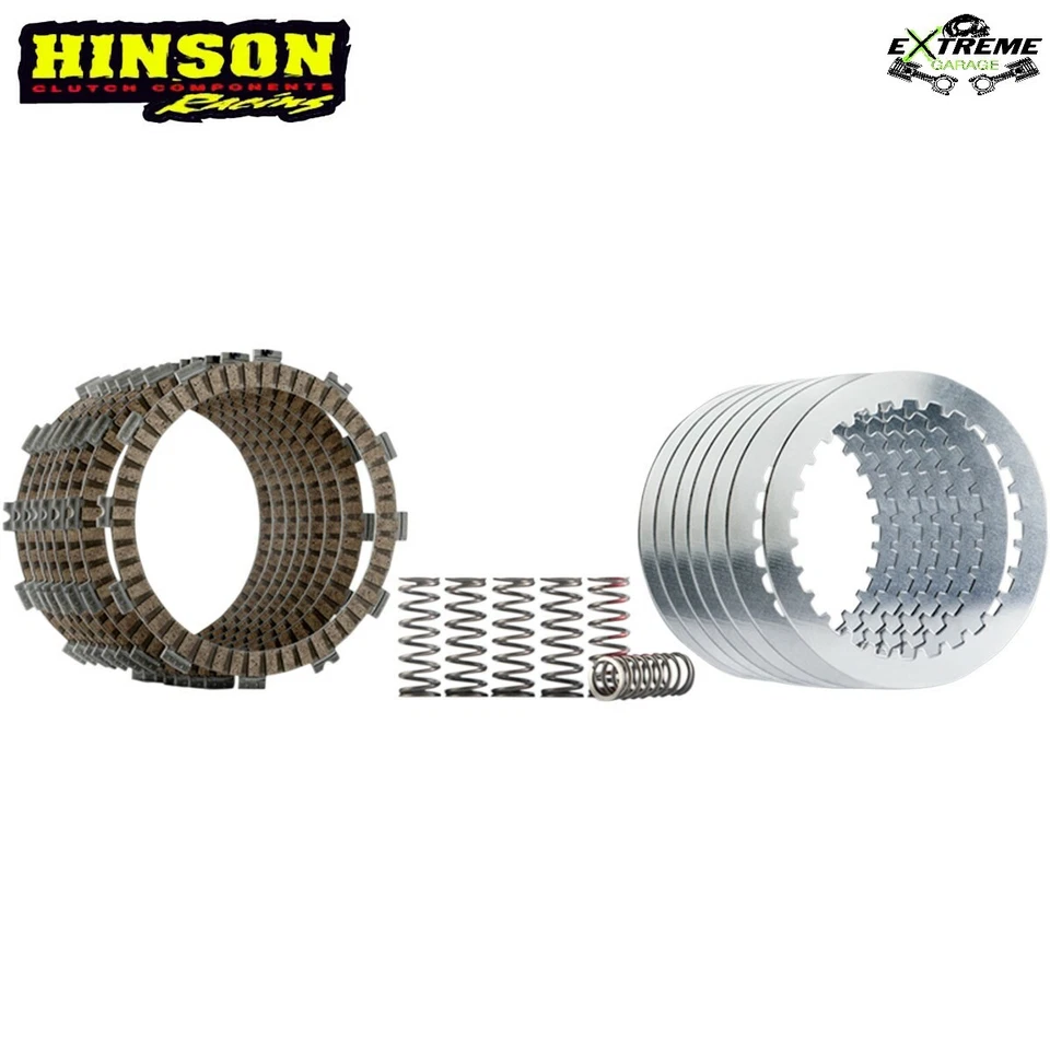 FRIZIONE COMPLETA DISCHI MOLLE HINSON RACING HONDA CRF 450 R 2014 2015 2016 2017 - Immagine 1 di 1