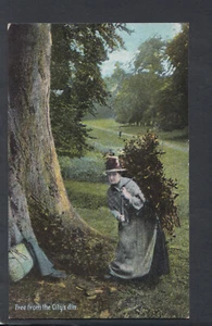 Countryside Postcard - Free From The City's Din - Collecting Wood    RS19390 - Picture 1 of 2