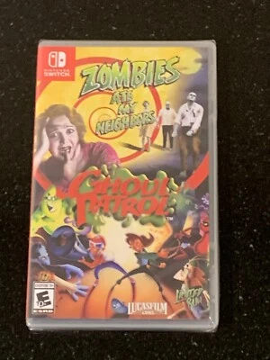 Zombies Ate My Neighbors & Ghoul Patrol (Nintendo Switch) LRG #112 New Sealed - Image 1 of 4