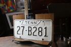 1971  Tennessee License Plate Campbell County 27-B281