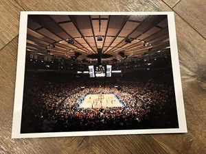 NEW YORK KNICKS Art Print Photo 8x 10" MSG Madison Square Garden - Picture 1 of 1