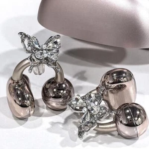 Rhinestone Clip-On Ear buds | DIY Open Ear Decor-- J2F9 - Zdjęcie 1 z 11