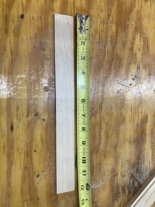 scale wood model building, maple, 12" x 1-1/4" x 1/8" - Picture 1 of 4