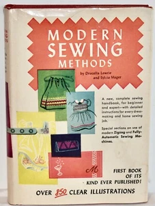 Modern Sewing Methods Drucella Lowrie and Sylvia Mager  Dust Jacket - Picture 1 of 4