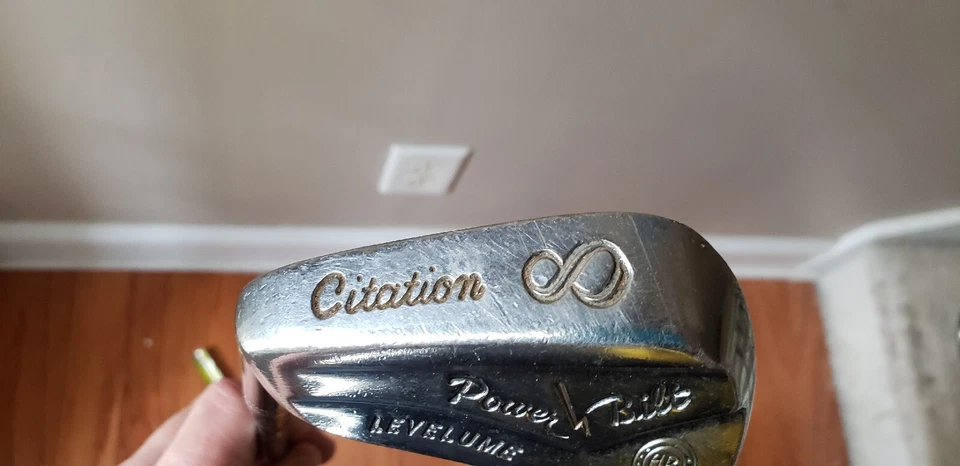 Powerbilt Citation LEVELUME 8-Iron LH Horseshoe Logo SEE PHOTOS & DESCRIPTION - Image 1 of 4