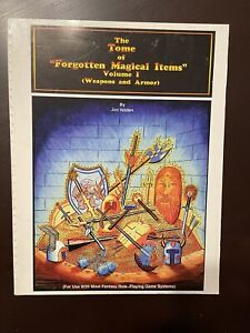 THE TOME OF FORGOTTEN MAGICAL ITEMS VOLUME 1 Fantasy RPG Game