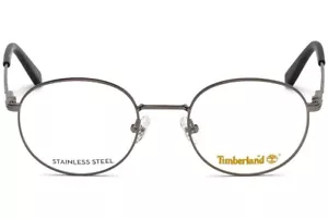 New Timberland TB1606 008 Circle GunMetal Eyeglasses Authentic - Picture 1 of 2