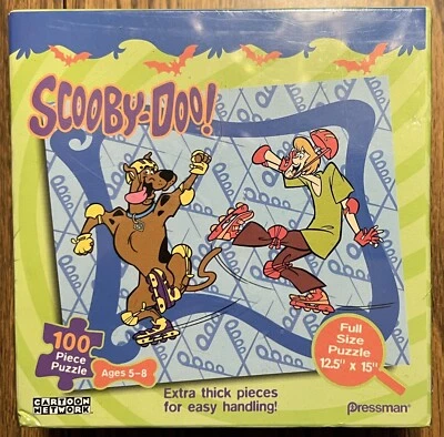 Scooby-Doo! 100 Piece Puzzle (Still Sealed) 2002 Pressman Toy Corporation - Image 1 of 4